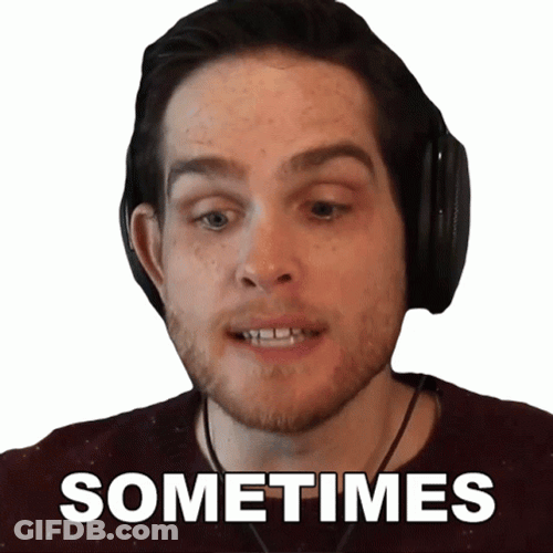 Sometimes Man Nodding GIF