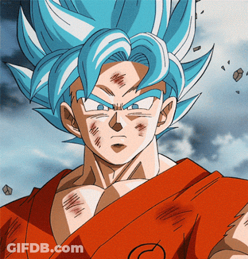 Son Goku Drip Dragon Ball Super GIF