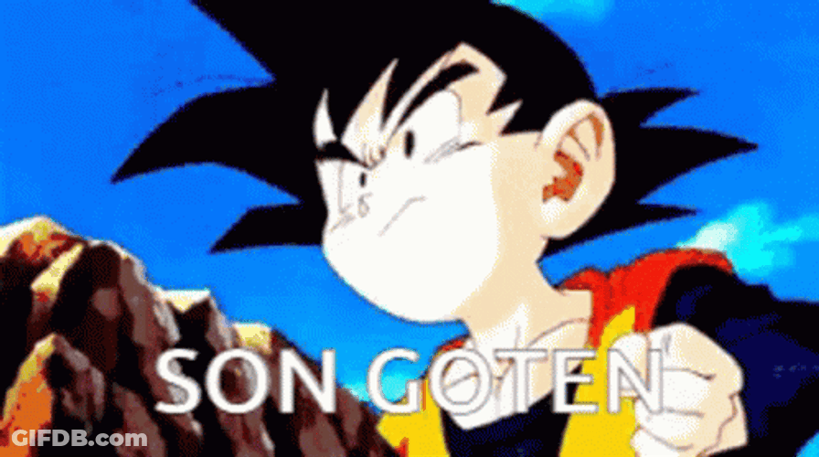 Son Goten Super Saiyan GIF