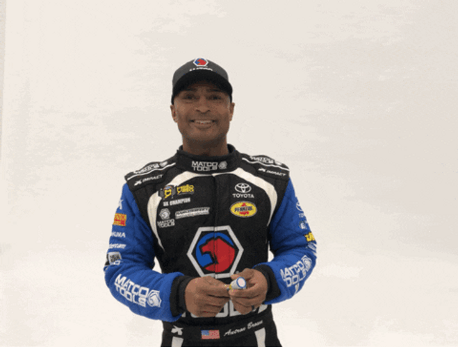 Son Schumacher Using Party Popper GIF