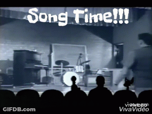 Song Time Stage Sign GIF