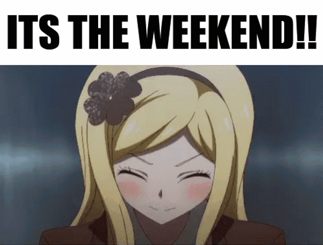 Sonia Nevermind Eyes Spark Its The Weekend GIF