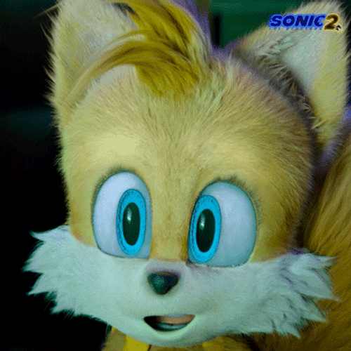 Sonic 2 Lovely Tails Blinking GIF
