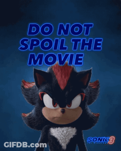 Sonic 3 The Hedgehog Poster GIF