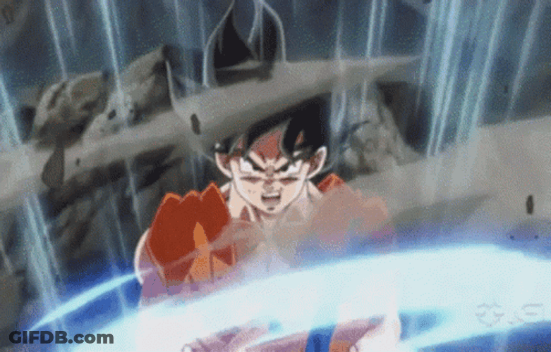 Sonic And Goku Transformation GIF