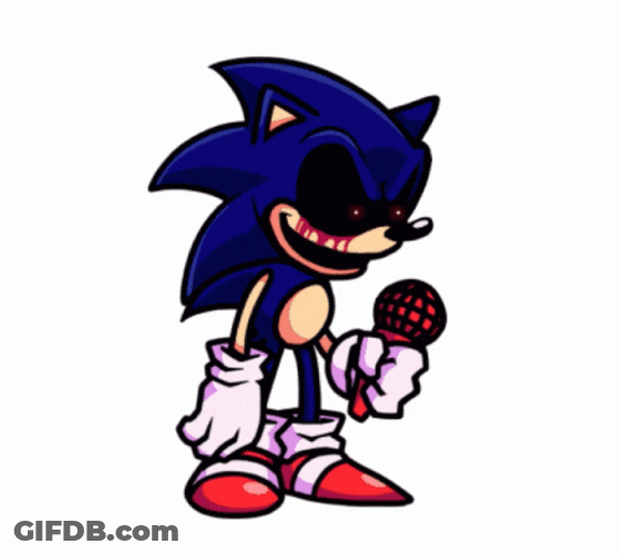 Sonic Exe Angry Hedgehog GIF
