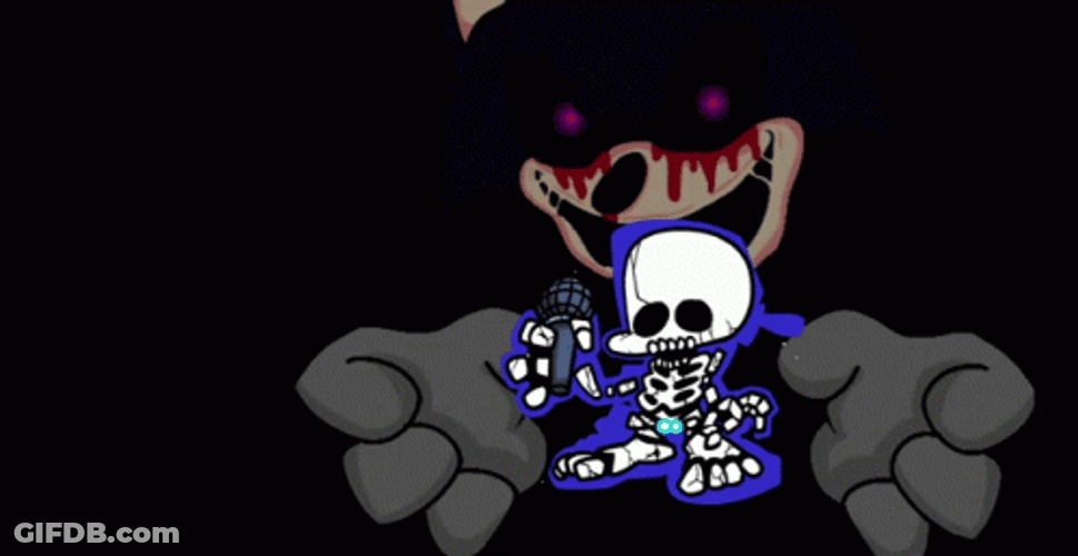 Sonic Exe Endless Fnf GIF