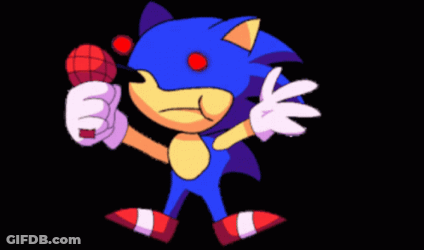 Sonic Exe Sunky Fnf Sticker GIF
