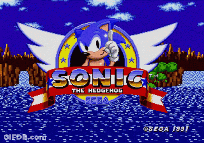 Sonic Exe Waving Index Finger GIF