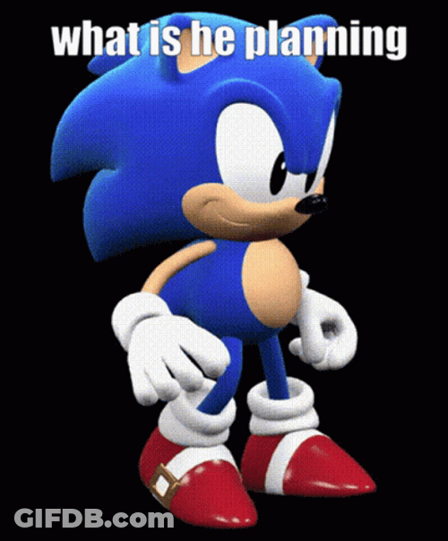 Sonic Exe What Is He Planning GIF