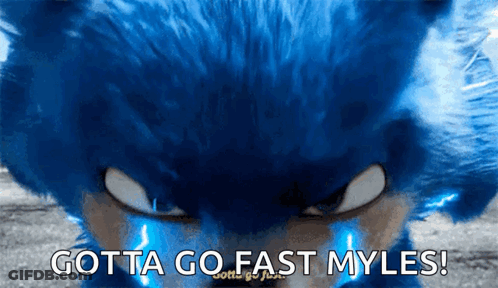 Sonic Gotta Go Fast Myles GIF