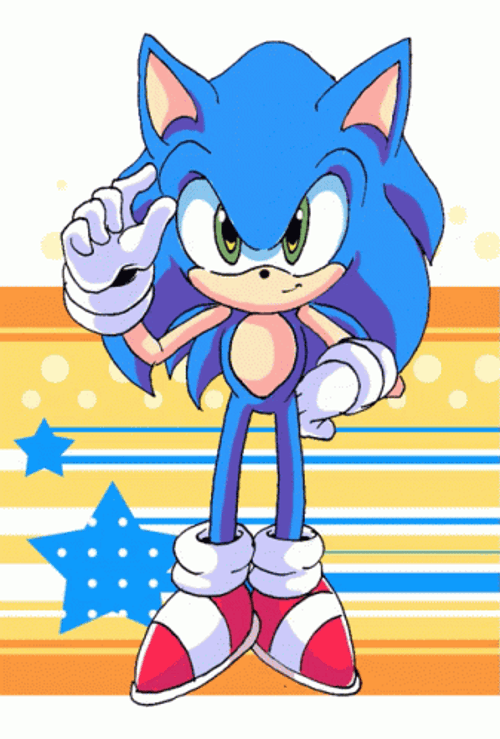 Sonic Hedgehog Dance GIF