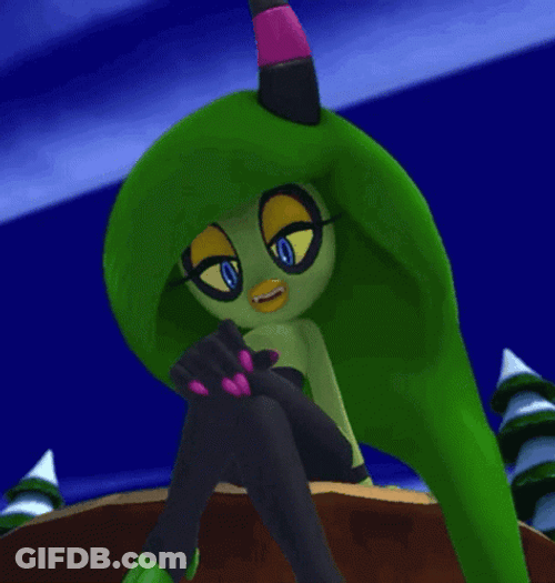 Sonic Lost World Zeena Jump Away GIF