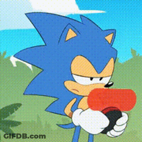 Sonic Mania Playing Bored GIF