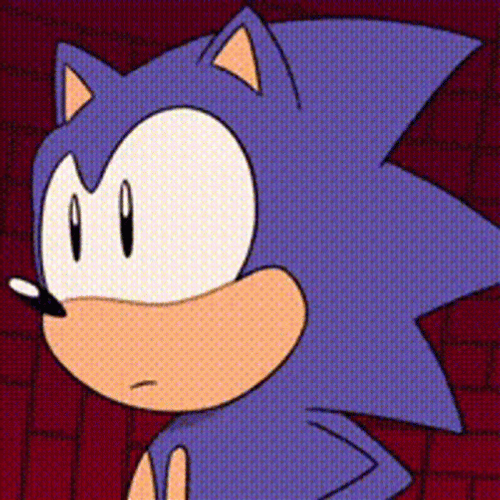 Sonic Mania Shrug I Dont Know GIF