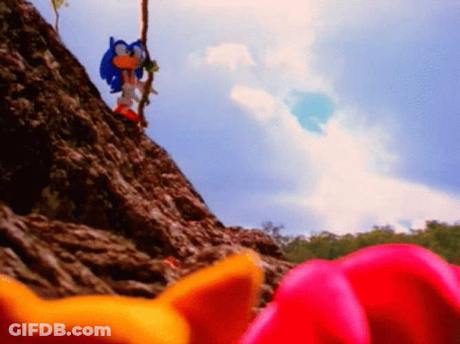 Sonic Meme Adventure Plush GIF