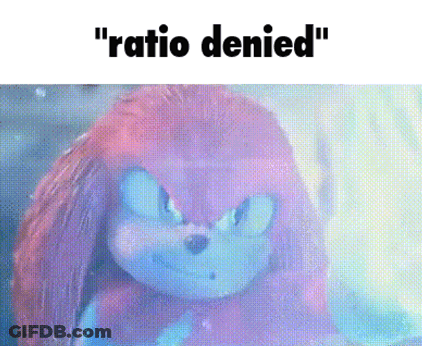 Sonic Meme Knuckles Watch Your Tone GIF