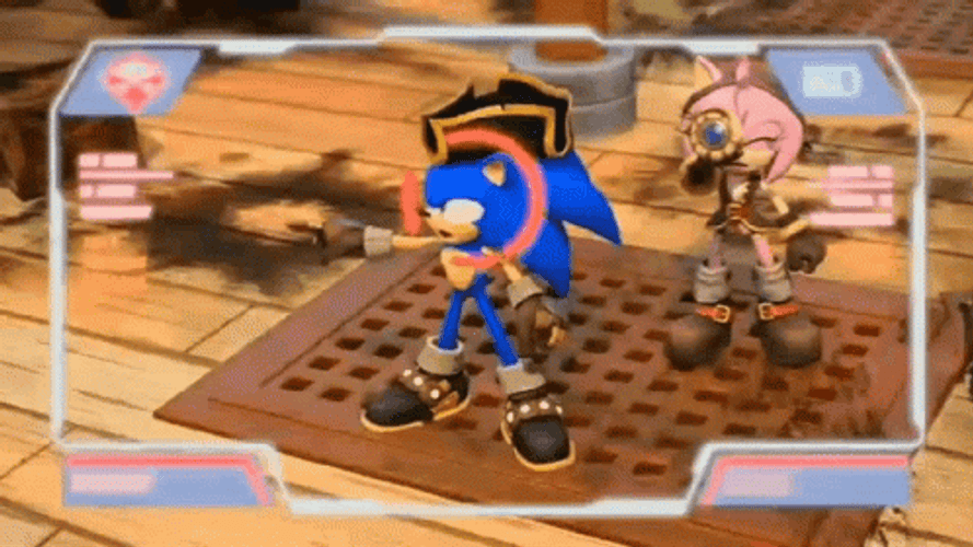 Sonic Prime Amy Rose Is Shocked GIF