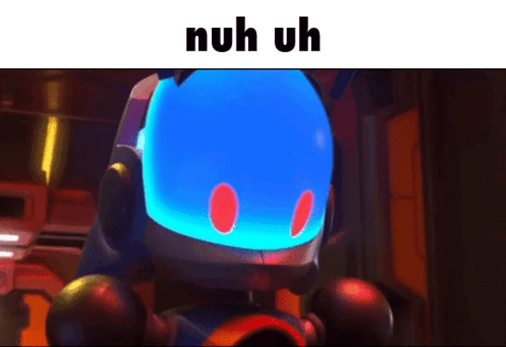 Sonic Prime Chaos Sonic Nuh Uh GIF