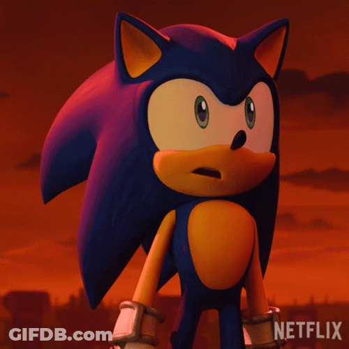 Sonic Prime Close Open Eyes GIF