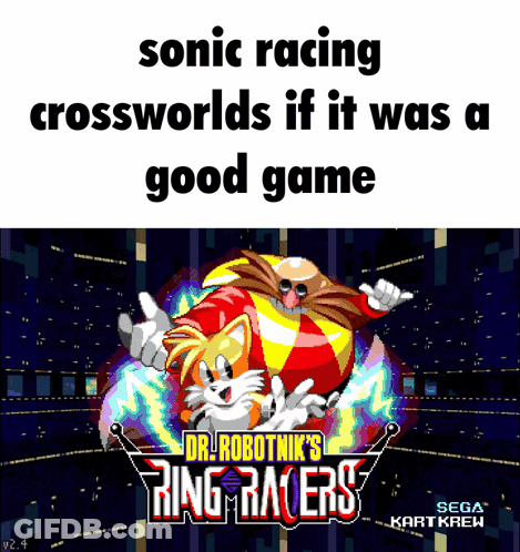 Sonic Racing Crossworlds Dr. Robotnik's Ring Racers GIF
