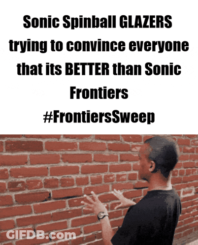 Sonic Spinball Glazers Say Better Than Frontiers GIF