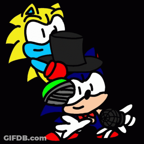 Sonic Spooky Month Dance GIF