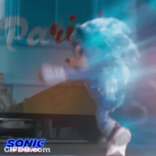 Sonic The Hedgehog Action Adventure Film GIF