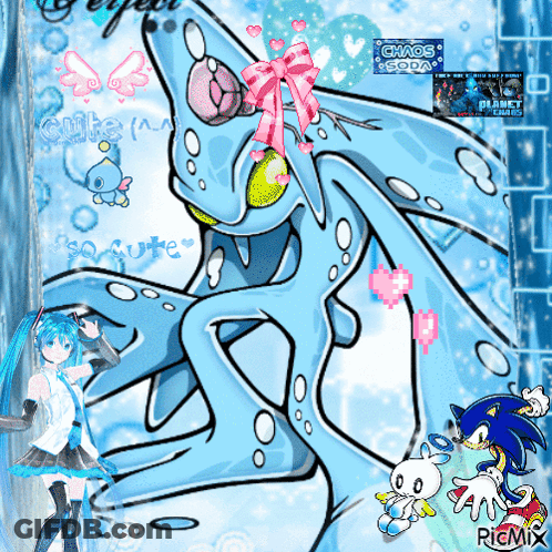 Sonic The Hedgehog And Chaos GIF