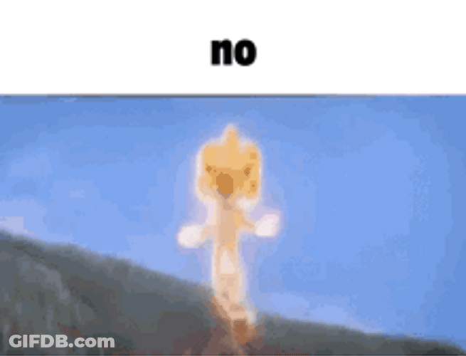 Sonic The Hedgehog Powers Floating No GIF