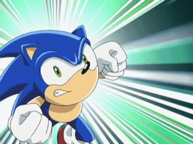 Sonic The Hedgehog Punch GIF