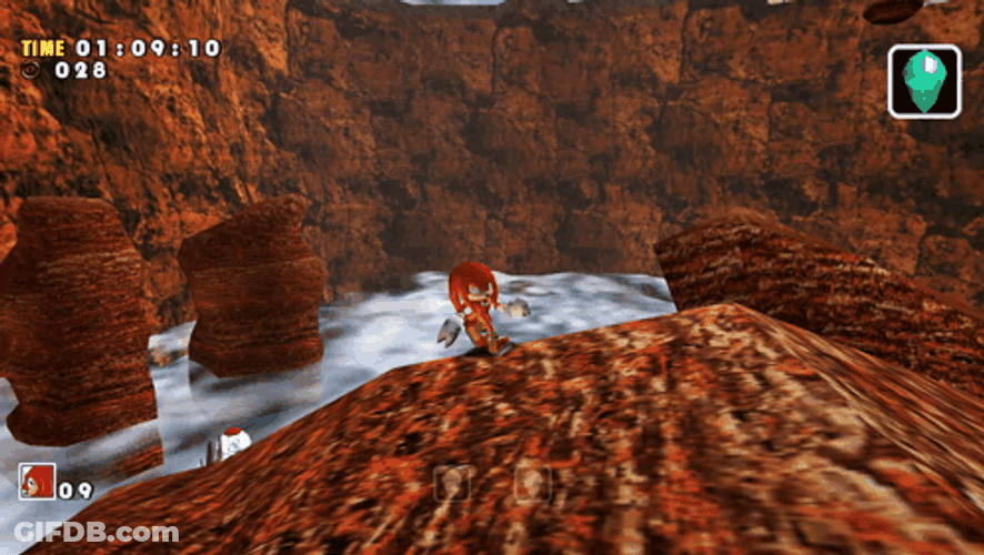 Sonic Underground Knuckles Perfect Loop GIF