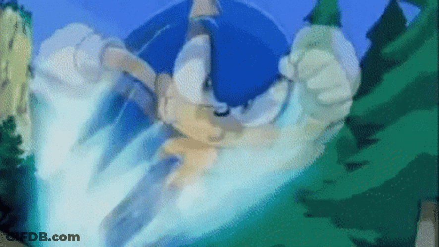 Sonic X Fighting Battle GIF