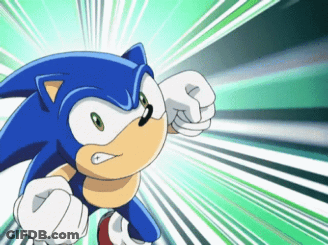 Sonic X Power Punch GIF