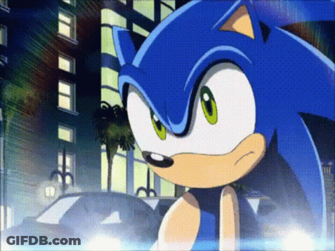 Sonic X Ready To Fight GIF