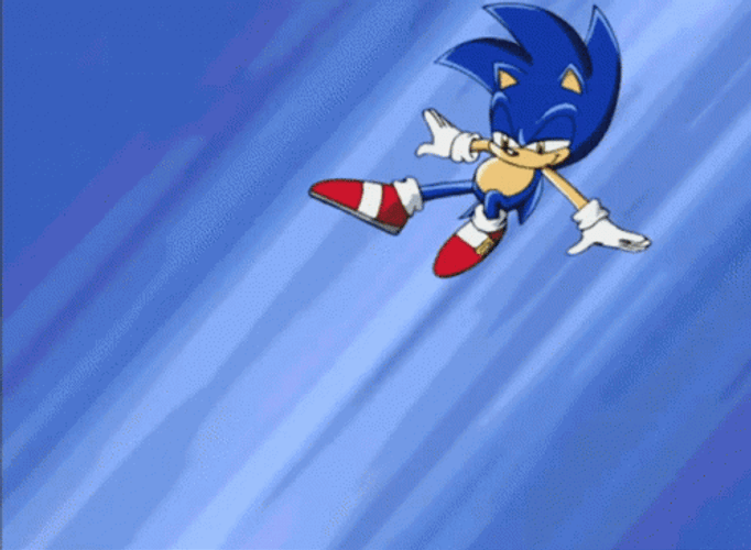 Sonic X Taunt Sonic GIF