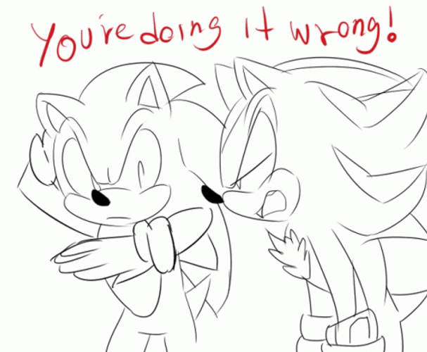 Sonic X Watch And Learn Faker GIF
