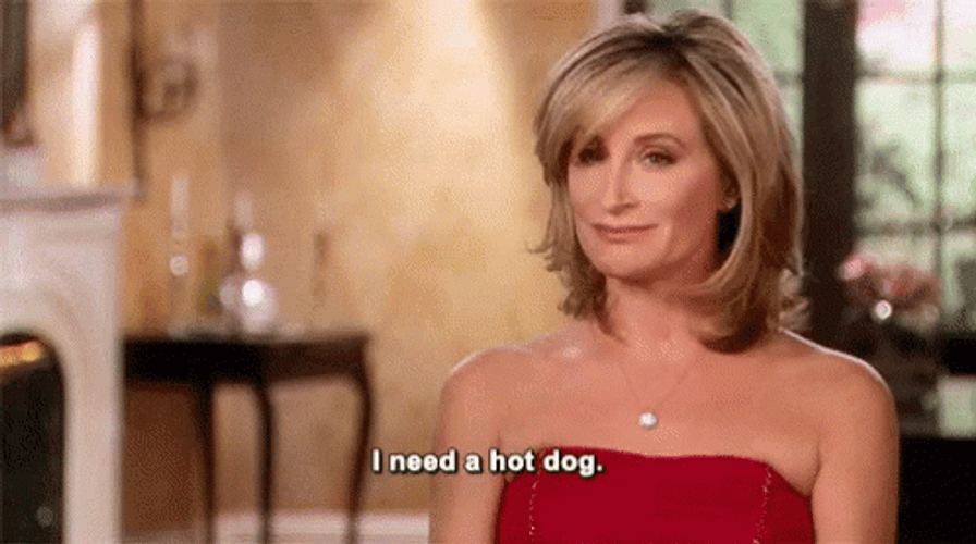 Sonja Morgan Makes Me Want A Hot Dog GIF