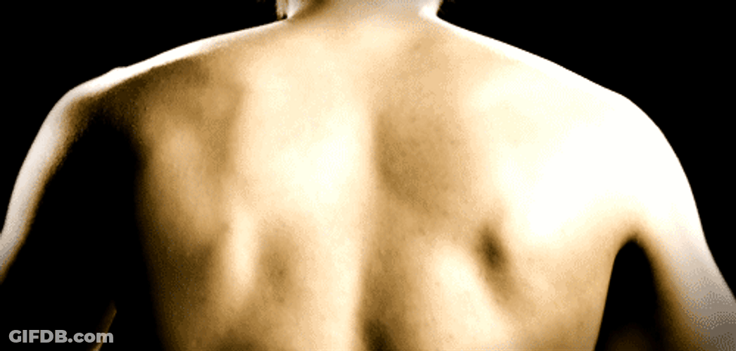 Sons Of Anarchy Appearing Back Tattoo GIF