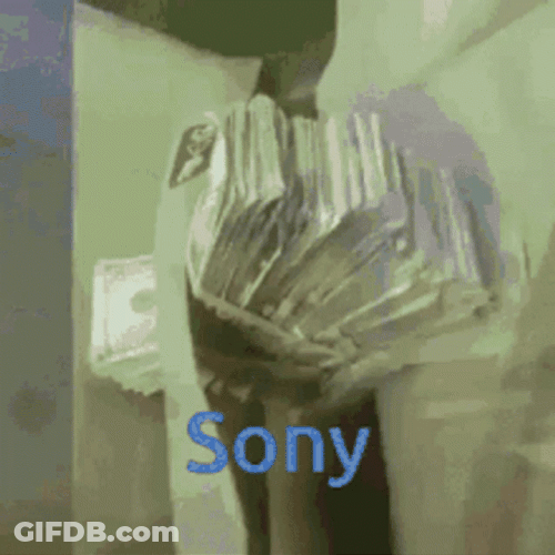 Sony Cash Money Loaded Stack GIF