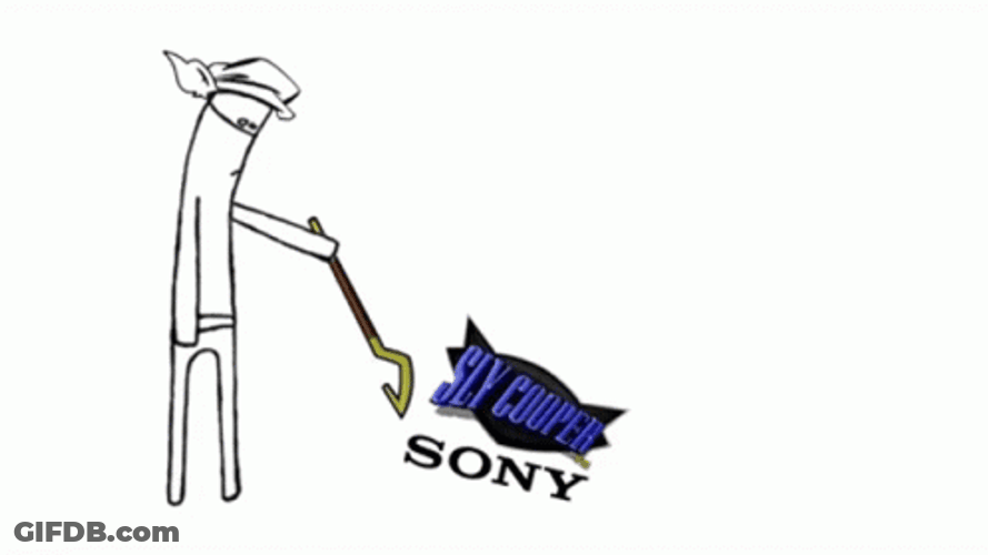 Sony Meme Sly Cooper Art GIF