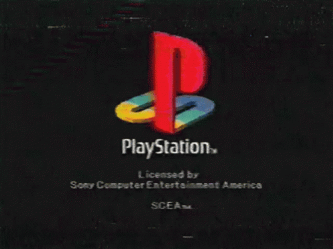 Sony Play Station Logo GIF