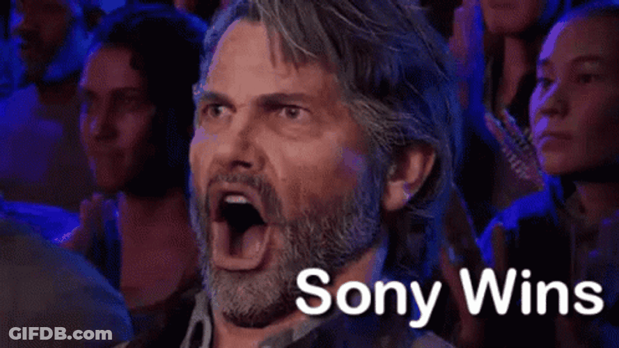 Sony Wins Joel Miller Clap GIF