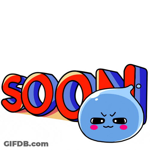 Soon Bouncing Squishy Animation GIF