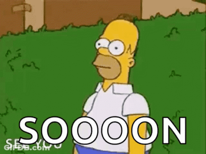 Soon Homer Simpson Hiding GIF