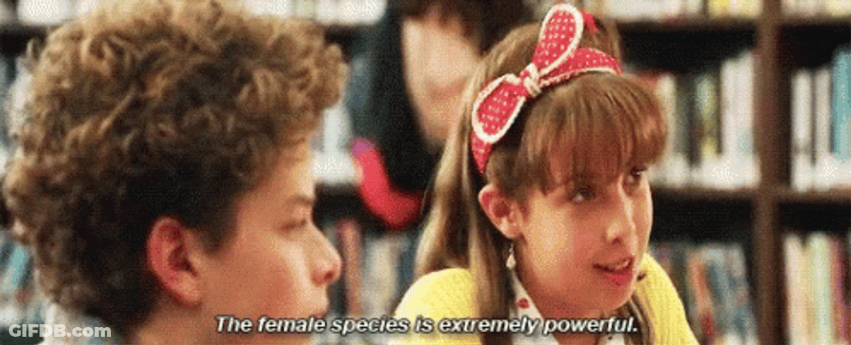 Sophisticated Girl Female Powerful Species GIF