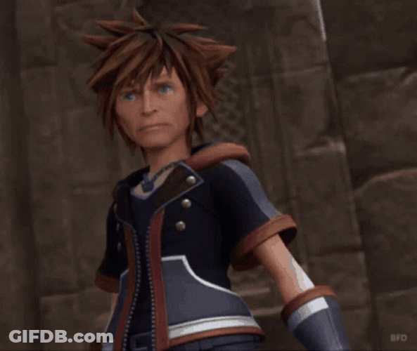 Sora Hearts Kingdom Face Swap Thumbs Up GIF