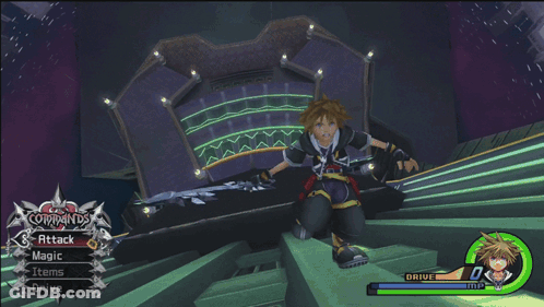 Sora Video Game Screenshot GIF