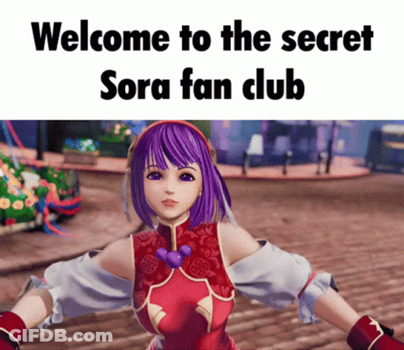 Sora Welcome To Secret Fan Club GIF
