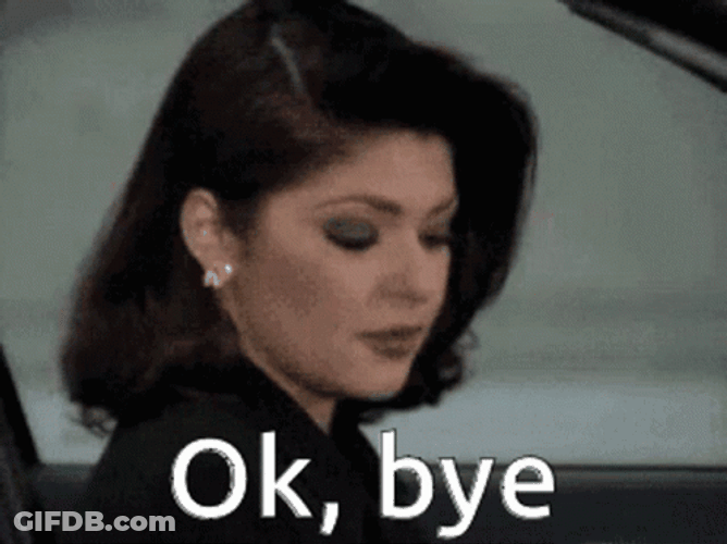 Soraya Montenegro Bye Meme GIF